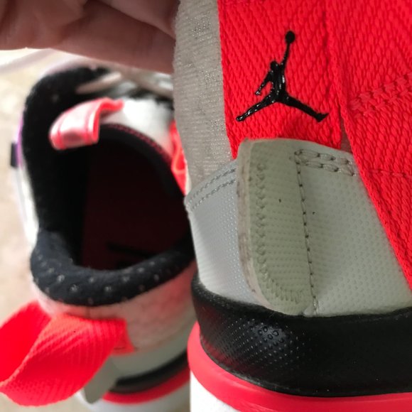 Nike Air Jordan Sz 6Youth Why Not Zer0.3 SE GS Spruce Aura Flash Crimson Black - Picture 14 of 14